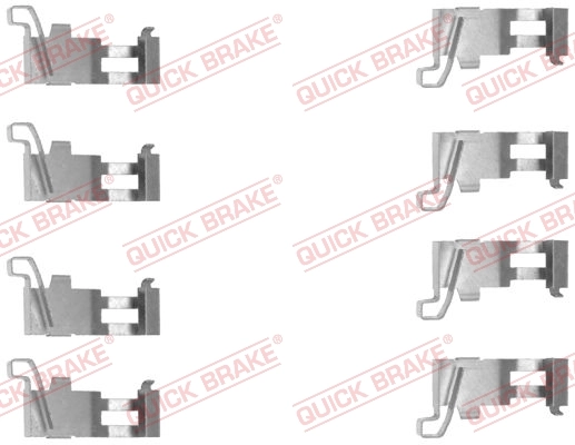 Accessory Kit, disc brake pad